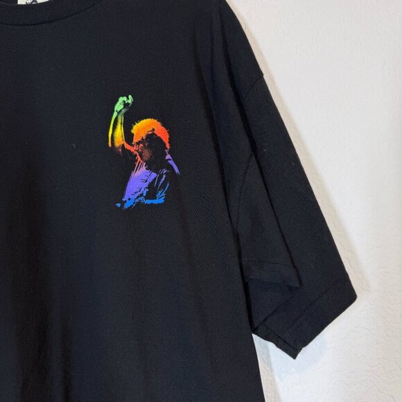 Vintage Music Story Of Jerry Garcia T-Shirt Black 2005 Comes A Time Large Tee - Picture 4 of 9